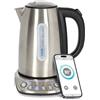 Nedis KAWK8000WIFI - Bollitore SmartLife Wi-Fi - 1,7 l - Acciaio inox - 70/80/90/100 °C - Indicatore temperatura - Base girevole 360° - Resistenza nascosta - Controllo tramite app - Argento