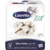 Silc ASSORBENTE LAURELLA PER DONNA IN COTONE ULTRA ALI NOTTE 10 PEZZI