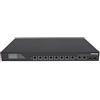 INTELLINET - I-SWHUB POE-LCD12 - Gigabit Ethernet Switch 8 porte Ultra PoE con 4 porte Uplink e schermo LCD