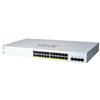 CISCO SYSTEMS - Cisco CBS220-24P-4G Gestito L2 Gigabit Ethernet (10/100/1000) Supporto Power over Ethernet (PoE) 1U Bianco