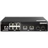 QNAP SPEDIZIONE GRATUITA - QNAP - QSW-M2106R-2S2T switch di rete Gestito L2 10G Ethernet (100/1000/10000) 1U Nero