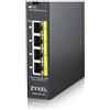 ZYXEL SPEDIZIONE GRATUITA - ZYXEL - Switch RGS100-5P con 4 Porte Gigabit Ethernet PoE Colore Nero