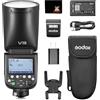 Godox V1 V1Pro O Flash Kit per fotocamera Olympus Panasonic TTL Speedlight, 2.4G Wireless, HSS 1/8000s, Sub Flash staccabile SU-1 per fotocamera Olympus Panasonic