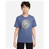 Nike Inter 24-25 Crest Jr - Maglia Calcio Ufficiale - Blu