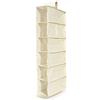 Perfetto Più Easystorage Contenitore Verticale Tnt 6 Ripiani, Tessuto, Ecru, 15.0x30.0x84.0 Cm