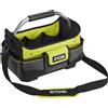 RYOBI - Cestino porta attrezzi 17L (25 x 32 x 20 cm) Materiale borsa: poliestere 600 denari - Materiale tasche: poliestere 1680 denari - Base rinforzata e impermeabile