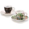 illy 24957 ILLY SET DA 2 TAZZINE DA ESPRESSO ART COLLECTION BIENNALE ARTE 2024