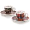 illy 24956 ILLY SET DA 2 TAZZINE DA ESPRESSO ART COLLECTION BIENNALE ARTE 2024