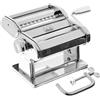 Marcato Macchina per la Pasta Atlas 150, Macchina per Lasagne, Fettuccine, Tagliolini, Argento, Acciaio Cromato,Compatibile con 11 Formati Extra.