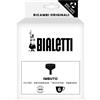 Bialetti Ricambi, Include 1 Filtro a Imbuto, Compatibile con Moka Induction Bialetti 6 tazze