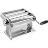 Marcato Macchina per la Pasta, Pasta Maker, Sfogliatrice per Pasta Fresca, in Acciaio Cromato, per Lasagne, Fettuccine, Tagliolini. Modello: Ampia 180