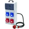 ROSI 2242 Quadro Distribuzione ASC da Cantiere 220/380V con Spina 3P+N 16Ah IP67