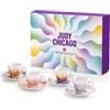 illy Set da 4 tazzine da espresso Art Collection Judy Chicago