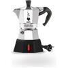 Bialetti Moka Elettrika, 2 Tazze, Alluminio, La Caffettiera Elettrica da Viaggio