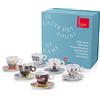 illy Art Collection Set da 6 tazze da Cappuccino Biennale 2022 Nuemrate e Firmate