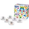 Illy Art Collection Pascale Marthine Tayou 6 Tazze da Caffè Espresso Numerate Firmate