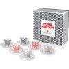 ILLY Collection Mona Hatoum - Set da 6 tazze Cappuccino con Piattini