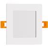 Pannello LED Quadrato 8W 800lm Foro 110x110mm Osram LED Dimmerabile Colore Bianco Naturale 4.000K