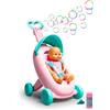 FAMOSA Bambolotto Nenuco Bolle di Sapone con Trolley