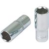 KS Tools 918.1244-E 1/2 Bussola esagonale CHROME lunga,14mm su rimorchio