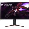 LG 32GP850 UltraGear Gaming Monitor QHD NanoIPS 1ms HDR 10, 2560x1440, G-Sync Compatible AMD FreeSync Premium 180Hz HDMI 2.0 (HDCP 2.2), Display Port 1.4, USB 3.0, AUX, Flicker Safe, Nero, 31.5''-80cm