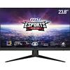 MSI G2412 Monitor Gaming IPS 24, FHD (1920x1080), 170 Hz, 1ms, AMD FreeSync Premium, DP 1.2a, HDMI 1.4b CEC, Night Vision, Anti-flickr, Less Blue light