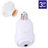 NIVIAN TELECAMERA IP WIRELESS IR 2K 3MP 4MM PLUG AND PLAY CON IA DA BULBO E27 -VISNVS-IPC-BULB1