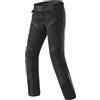 Clover Pantaloni moto Ventouring-3 WP neri/grigi Imbottitura In&Out