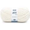 Lion Brand Yarn Jiffy Bonus Bundle, filato acrilico per uncinetto, crema, 1 confezione
