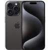 Apple iPhone 15 Pro 256GB Titanio Nero Smartphone iOS MTV13QL/A