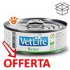 Farmina Cat Vet Life Renal - Lattina Da 85 Gr - CONFEZIONE RISPARMIO