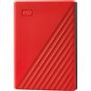 Western Digital Hard disk esterno Western Digital My Passport WDBR9S0060BRD-WESN disco rigido 6 TB 2.5 Micro-USB B 3.2 Gen 1 (3.1 1) Rosso [WDBR9S0060BRD-WESN]