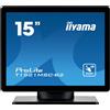 iiyama ProLite T1521MSC-B2 Monitor PC 38,1 cm (15") 1024 x 768 Pixel XGA LED Touch screen Da tavolo Nero [T1521MSC-B2]