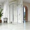 DEGHI Box doccia 80X100 cm scorrevole con vetro anticalcare trasparente e profilo cromo 200h - Altair