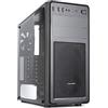 VulTech Case Vultech VCO-A2699T ATX 1x Usb 3.0,2x Usb 2.0 con vetro temperato senza alimentatore, Nero