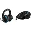 Logitech G935 Cuffie Gaming Rgb Wireless, Audio Surround 7.1, Cuffie Dts: X 2.0