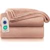 Blumtal Coperta Pile 150x200cm - Coperta Plaid divano super morbida - Coperta Divano certificata OKEO-Tex - winter blanket - in rosa