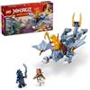 LEGO Ninjago Giovane Drago Riyu Giocattolo con 3 Minifigure Ninja per Gioco di Ruolo, Modello di Costruzione Bambino, Regalo per Bambini e Ragazze 6 Anni o Più 71810