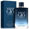 Armani Acqua Di Giò Profondo Pour Homme Ricaricabile 200 ml, Eau de Parfum Ricaricabile Spray