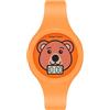 Armitron - Orologio sportivo digitale da polso per bambini, quadrante con motivo animale, 47/1002, Arancia