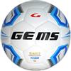 Gems UN06-0302 OLIMPICO TEAM UNISEX Pallone da calcio BIANCO/AZZURRO Taglia 4