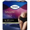 SCA HYGIENE PRODUCTS Tena Silhouette Noir Mutandine Vita Bassa Nero Taglia L Normal Confezione 9 pz