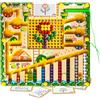 Gzolxkwin Giochi Bambini 2 3 4 Anni 3 In 1 Educativi Giochi Montessori 2 3 4 5 Anni Labirinto di Legno Colorate Palline Giochi Magnetici per Bambini 2 3 4 Anni Giocattoli Natale Regalo Bambini 2 3 4 5 Anni