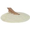Daoba Tappetini per Il Bagno Tappeto da Bagno Tondo in Microfibra Ideale per Soggiorno/Cucina/Camera Indoor Outdoor Rugs scendibagno Antiscivolo Assorbente tappetini