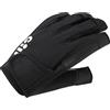 Gill Guanti Championship Short Finger Sailing Yachting e Dinghy - Neri