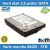 Western Digital Seagate Maxtor Hitachi T Hard disk 3,5" SATA 3TB 1TB 500GB 320GB 250GB 80GB WesternDigital Seagate Maxtor