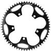 LOVIVER 130mm BCD Bike Stretto Largo Corona Pignone Catena Ruota di Catena Parti di Riparazione Corona Bici Rotonda per Strada, BMX, Mountain Pieghevole, 50 t