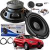 Phonocar Kit 4 Casse Altoparanti Phonocar Anteriori 2 Vie per Alfa Romeo Stelvio 180W