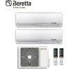 BERETTA Condizionatore dualsplit Breva E 9000 + 9000 btu codice prod: 20216942