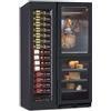 Ristoattrezzature Modello: 117252891303095,Frigo vetrina per alimenti e bibite refrigerata con anta in vetro 3 zone di temperatura 752 lt +2 +20°C / 0 +20°C / 0 +20°C 106,5x70x180,4h cm